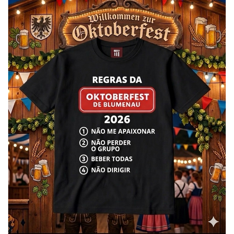 Camiseta Basica  Unissex Oktoberfest 🍺🍺
