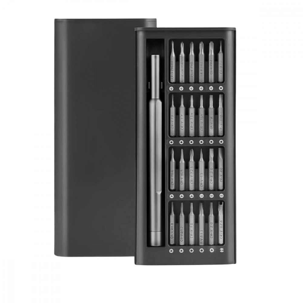 Kit Portátil 24PCS: Chaves de Fenda Magnéticas Multifuncionais