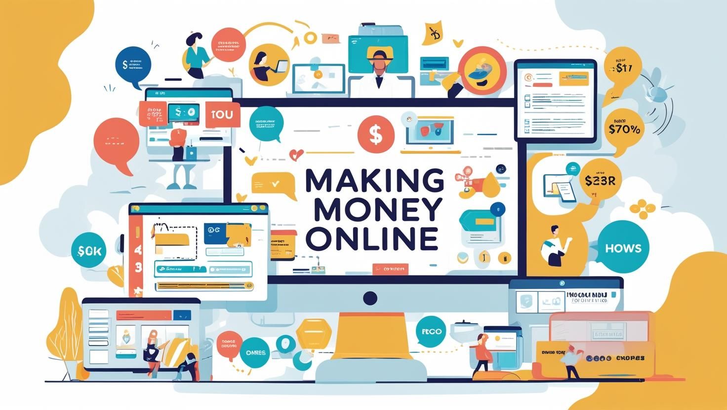 Secrets of Making Money Online Without Capital