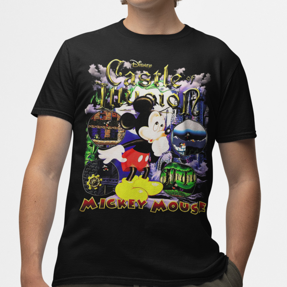 Camiseta Camisa Algodão Game Castle of Illusion