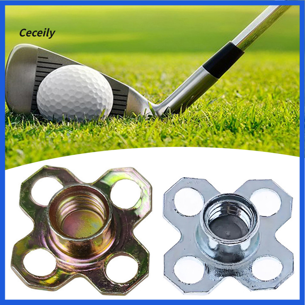 Universal Golf Spike Replacements High-quality Cleats 10 Pcs Shoe Spikes Replacement Metal Screw Threading 6mm Dia with