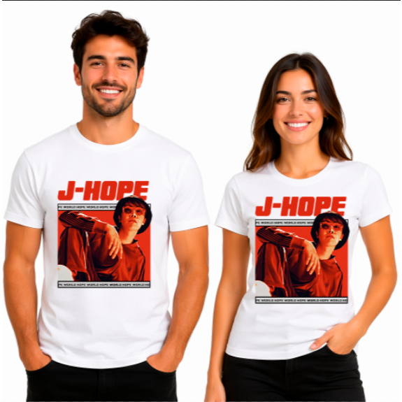 Camiseta T-shirt Unissex Algodão J hope Jung Hoseok