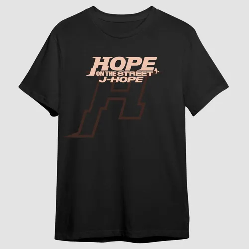 Camisa Premium Hope On The Street Album J Hope Turne On The Stage Camiseta 100% Algodão