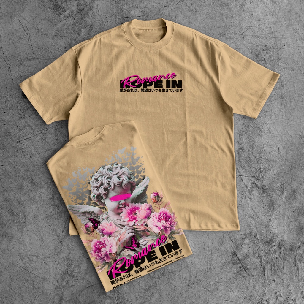 Camiseta Oversized Envio Imediato Camisa Streetwear Hope In Romance Malhão Premium Algodão OVER-206