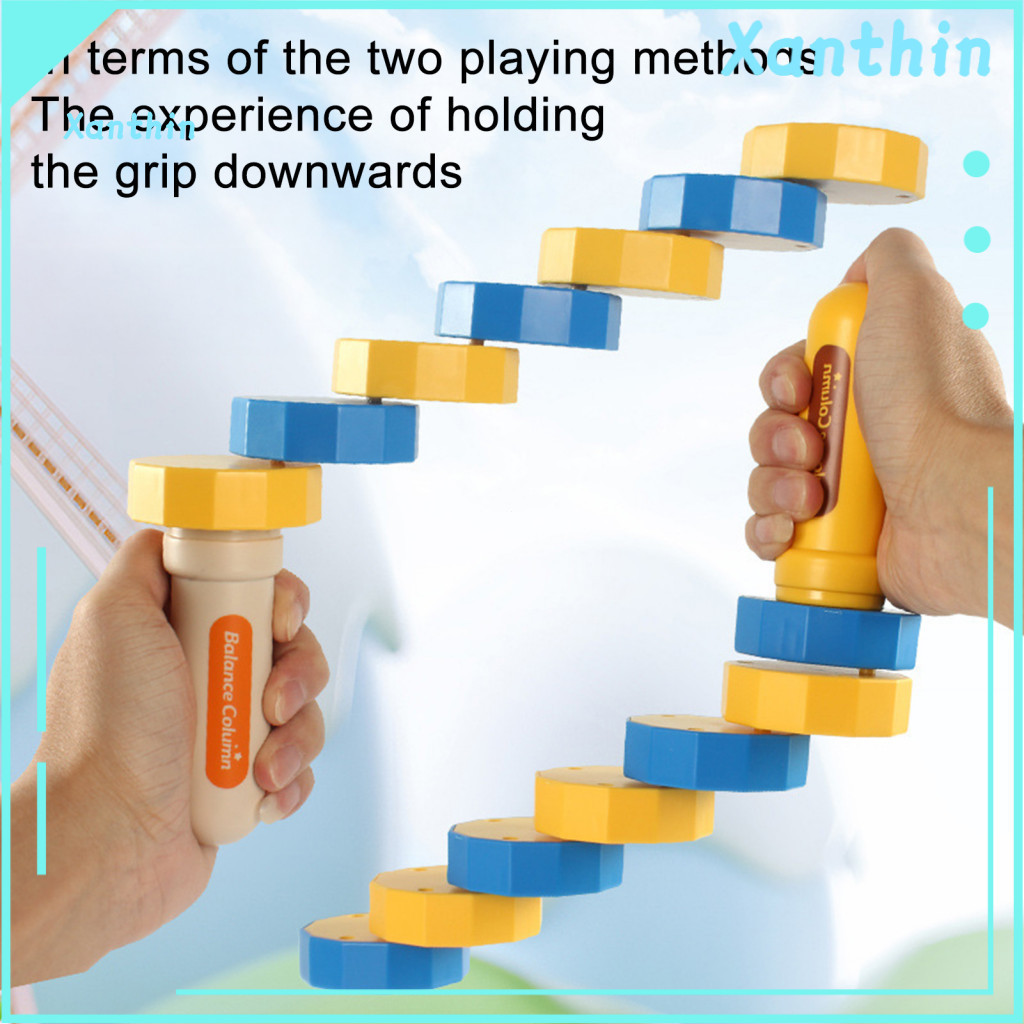 Handheld Balancer Toy Magnetic Balance Column 1 or 2 Pcs Kids Stress Relief Focus Training Educational Challenge for Chi