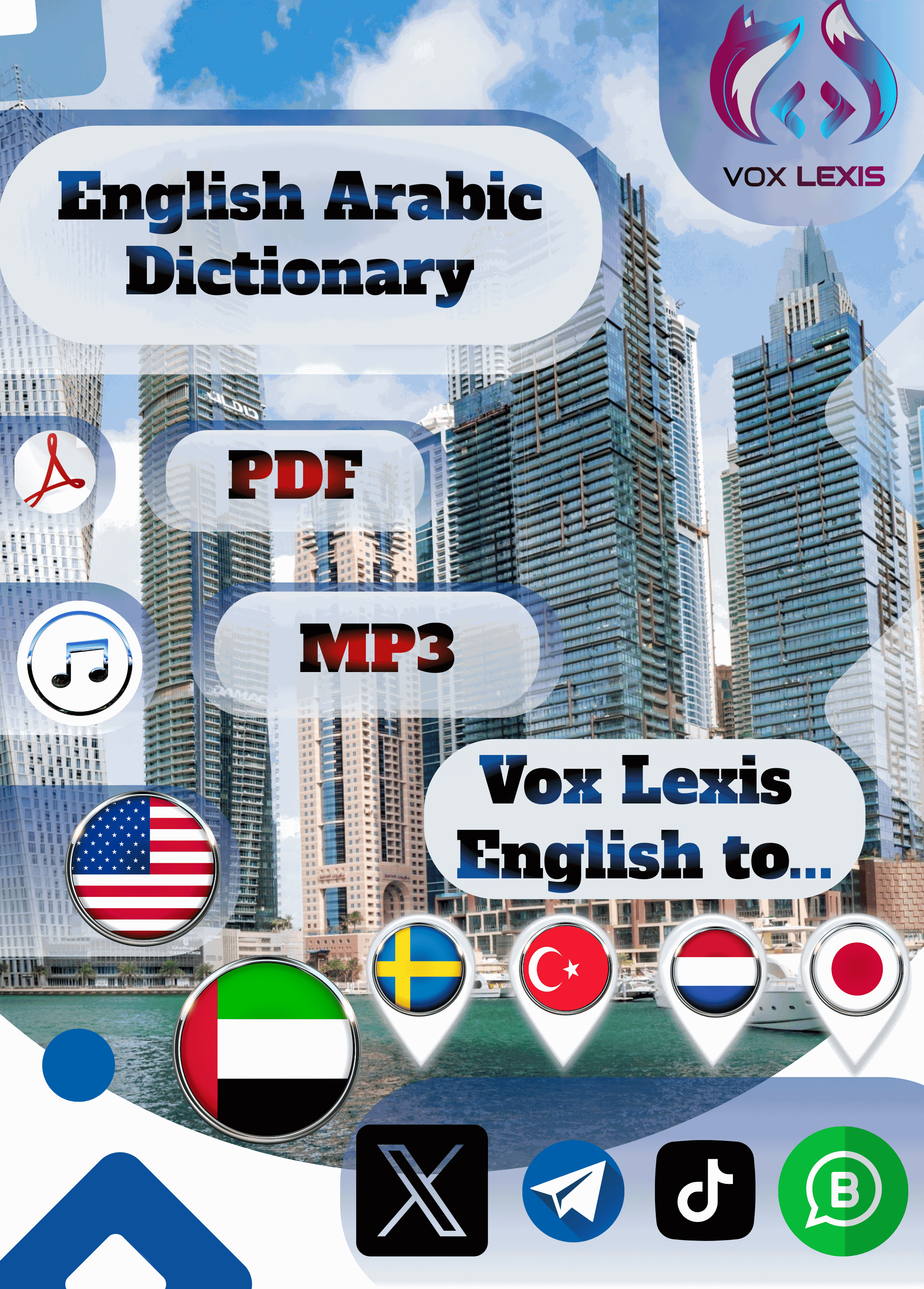 ENGLISH ARABIC DICTIONARY PDF MP3 VOX LEXIS