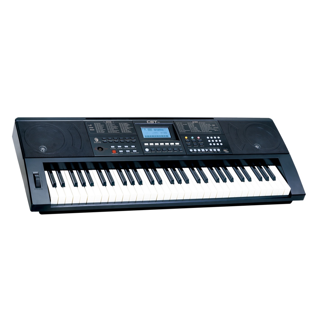 Teclado Musical /  Arranjador Custom Sound CST 3000 - C/ Teclas Sensitivas