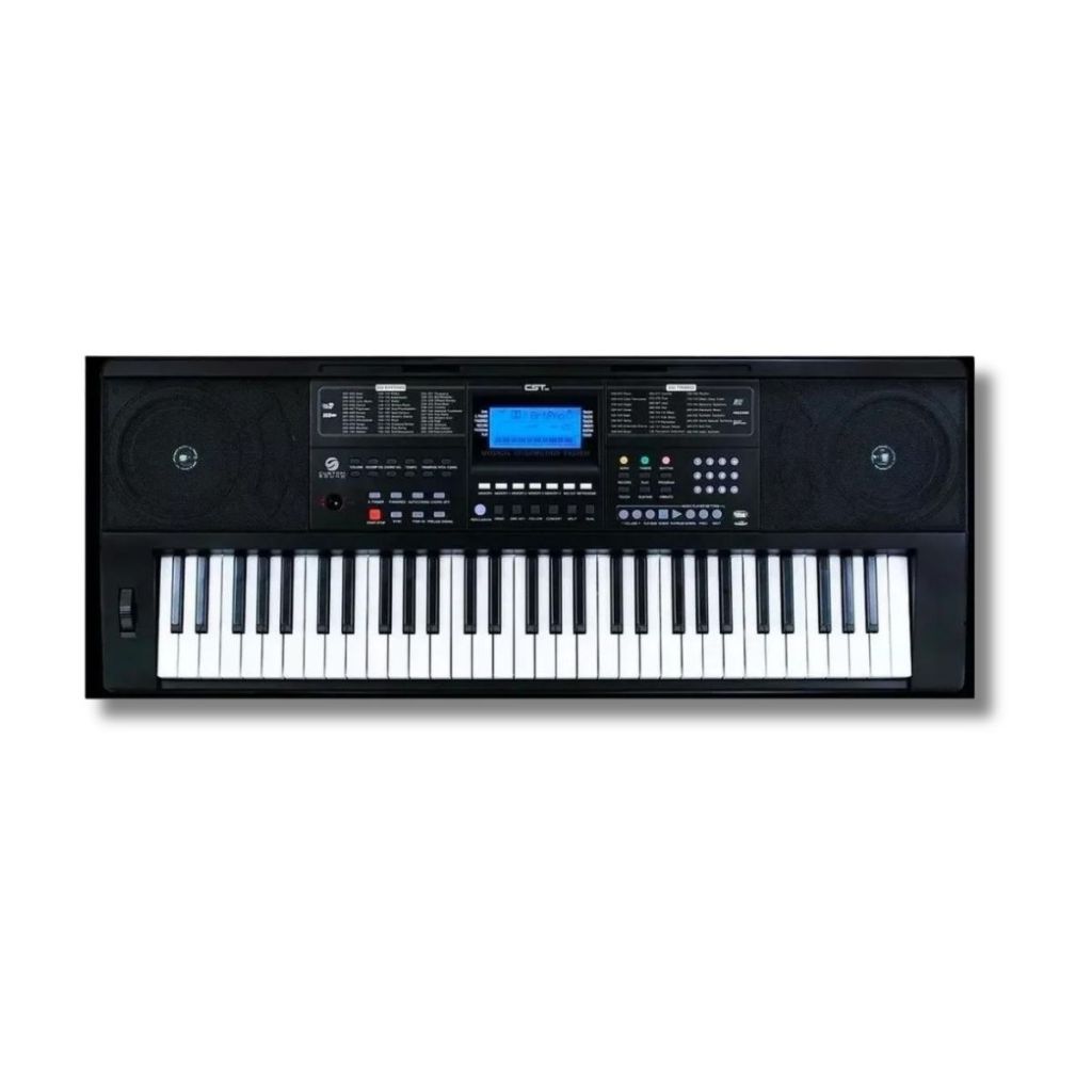 Teclado Custom Sound Com 61 Teclas - Cst 3000 Cor Preto