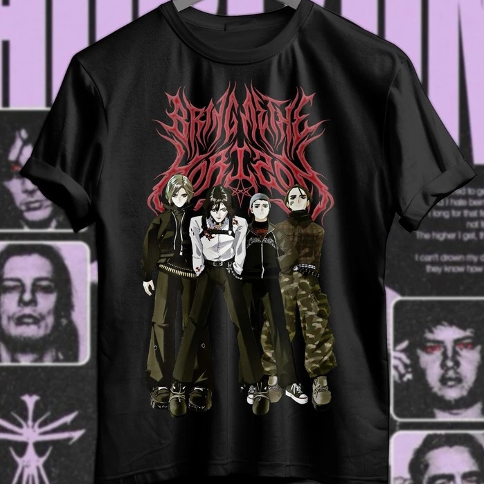 Camiseta BMTH Bring Me The Horizon YOUtopia Anime