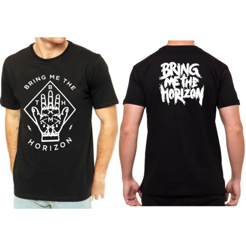 Camisa de rock Bring me the horizon 3 malha 100% algodão disponível feminina e masculina todos os tamanhos