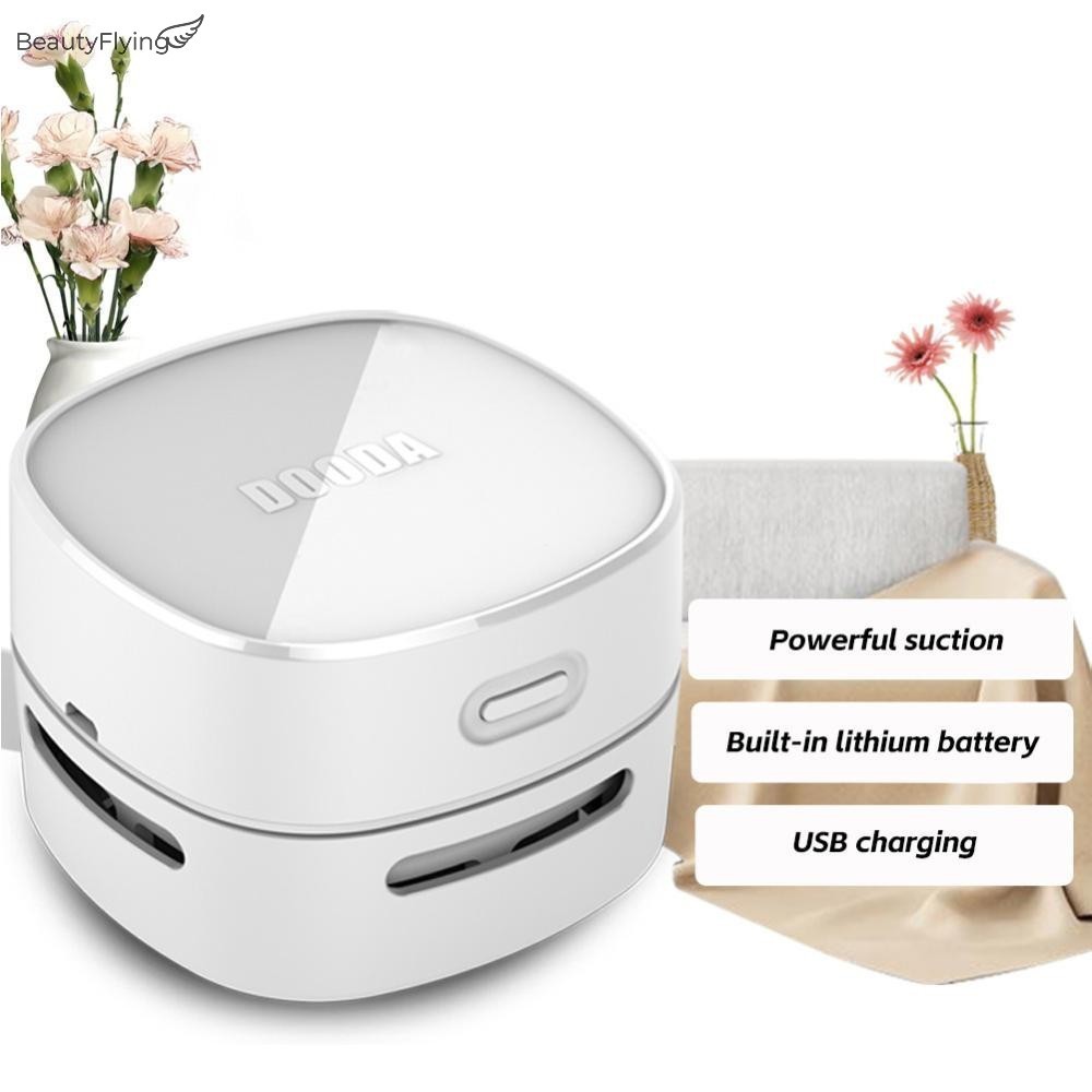 Portátil Mini Aspirador De Pó Carregadores Sem Fio Handheld Mesa Coletor Poeira Elétrico