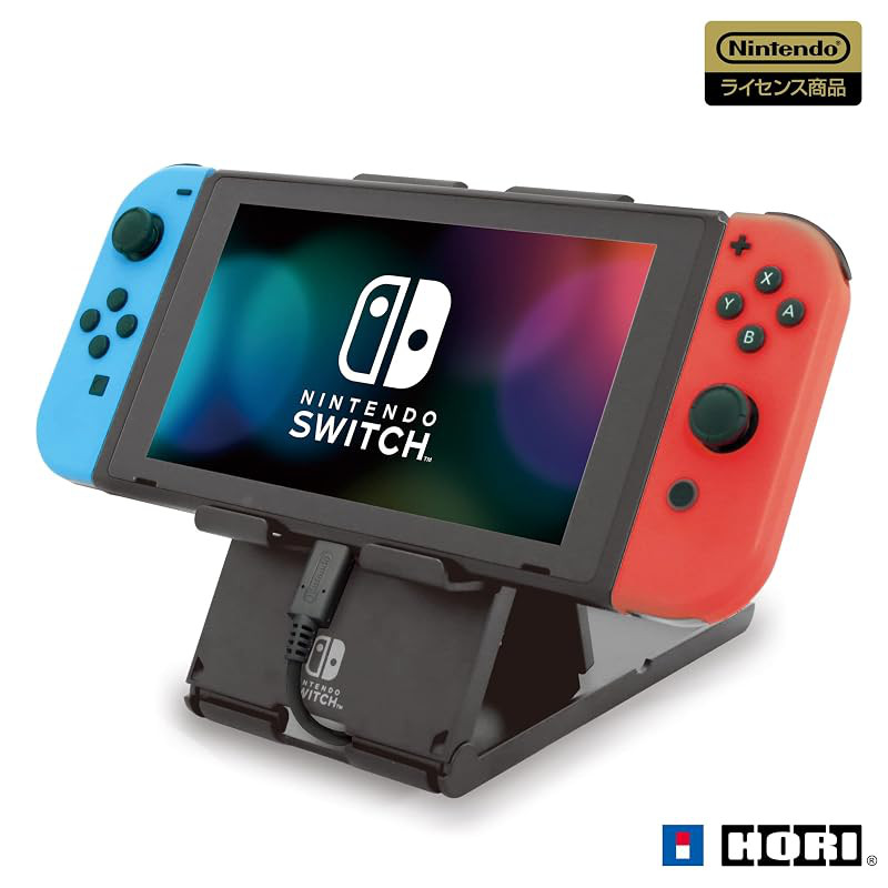 HORI Nintendo Licensed Multi-Function Folding Play Stand for Nintendo Switch / Nintendo Switch Lite / Switch OL