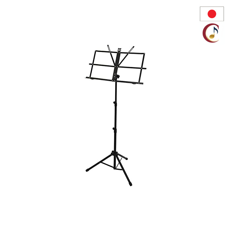 KC Kyoryutsu Sheet Music Stand Lightweight Steel Folding MSST-01/BK Black [Includes Soft Case]/From Japan /100% Authenti