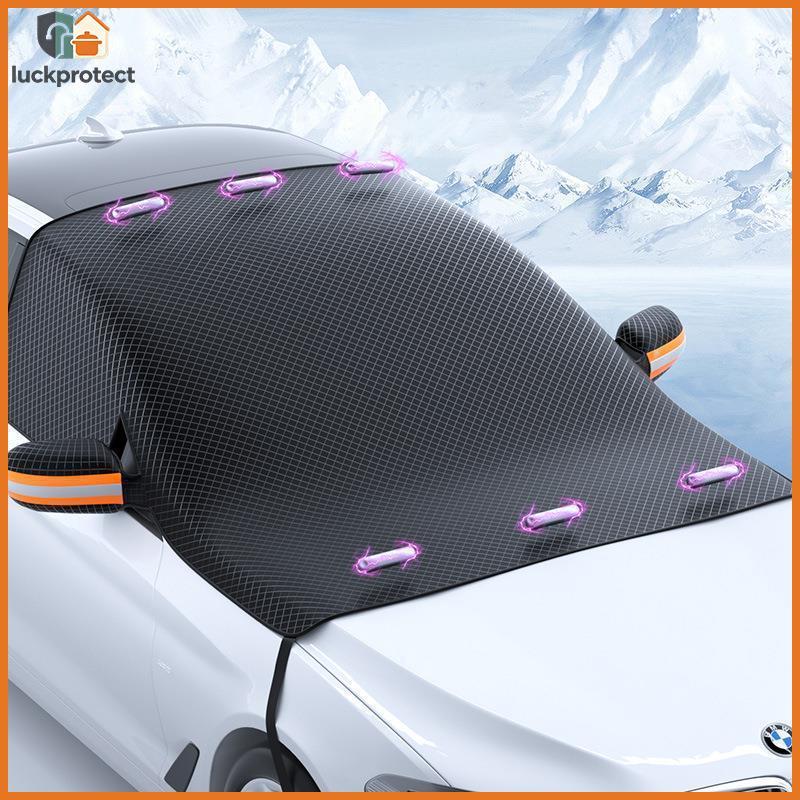 LPHG 1 Pcs Heavy Duty Oxford Pano Protetor À Prova D'água Capa De Pára-Brisa De Neve De Intempéries Para De Carro Veícul