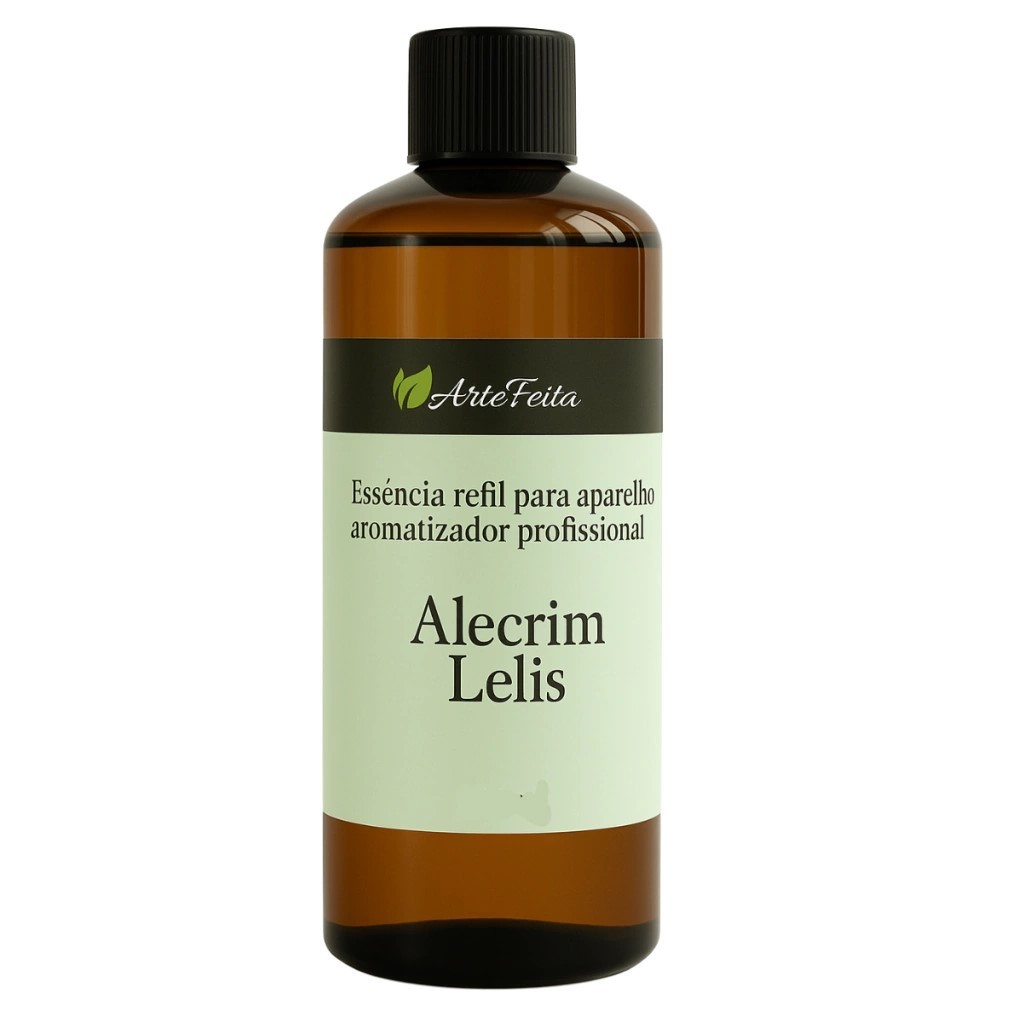 Essência Refil 500ml para Máquina Névoa Difusor Elétrico Profissional: Aroma ALECRIM LELIS