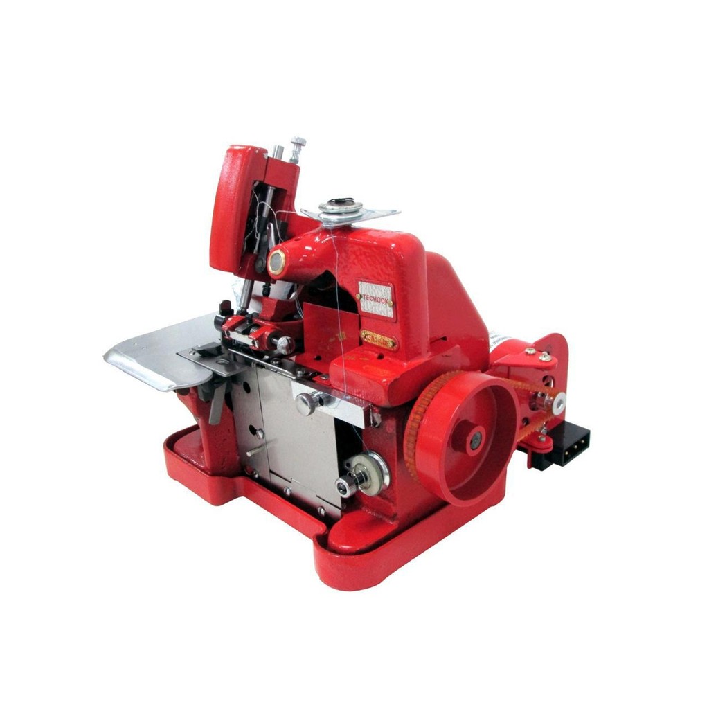 Máquina De Costura Semi Industrial Gn1-6d Portátil Vermelha