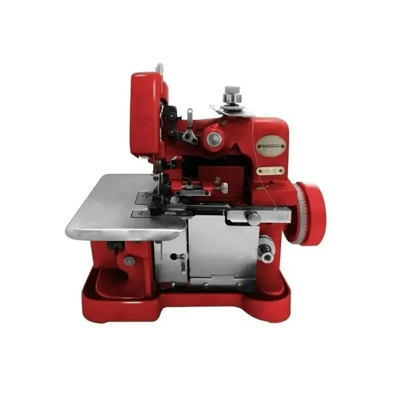 Overlock Portatil Semi Industrial -vermelha+13 Itens-110V