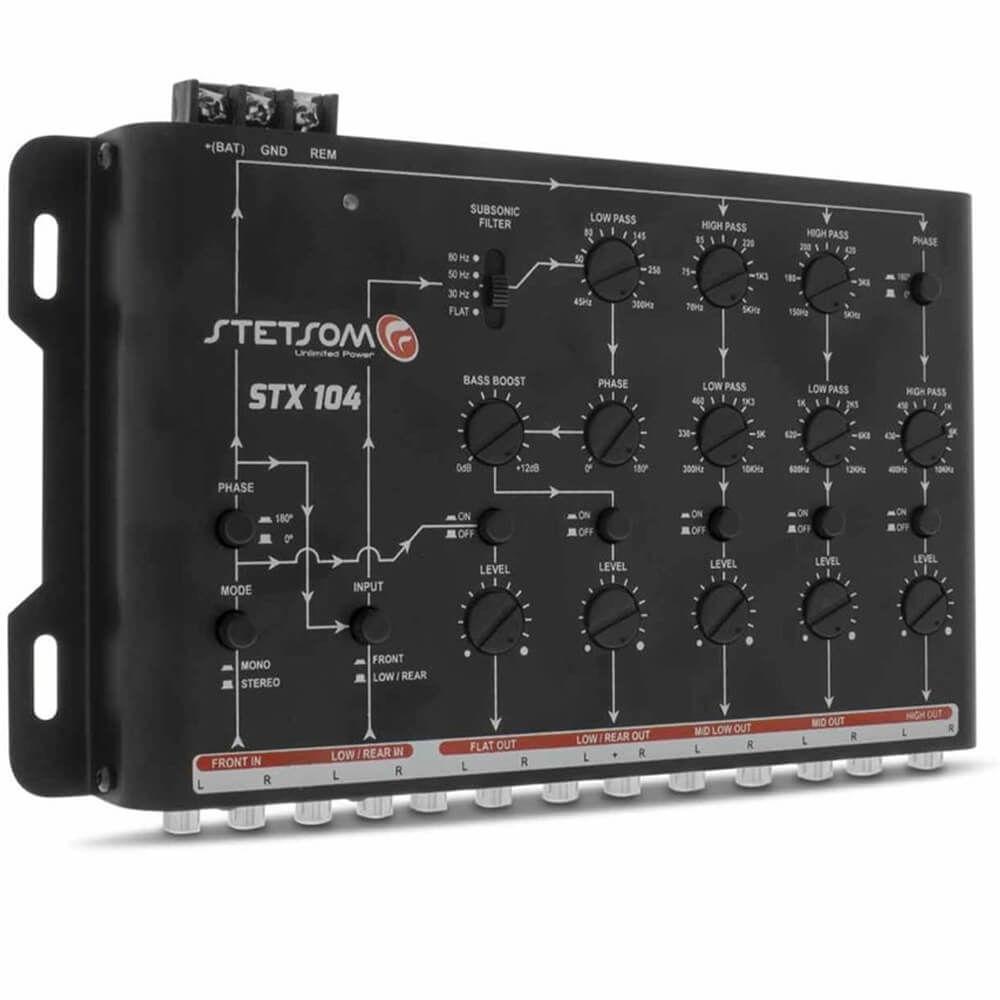 Crossover Stetsom Stx104 5 Vias Mono Stereo Mesa Som