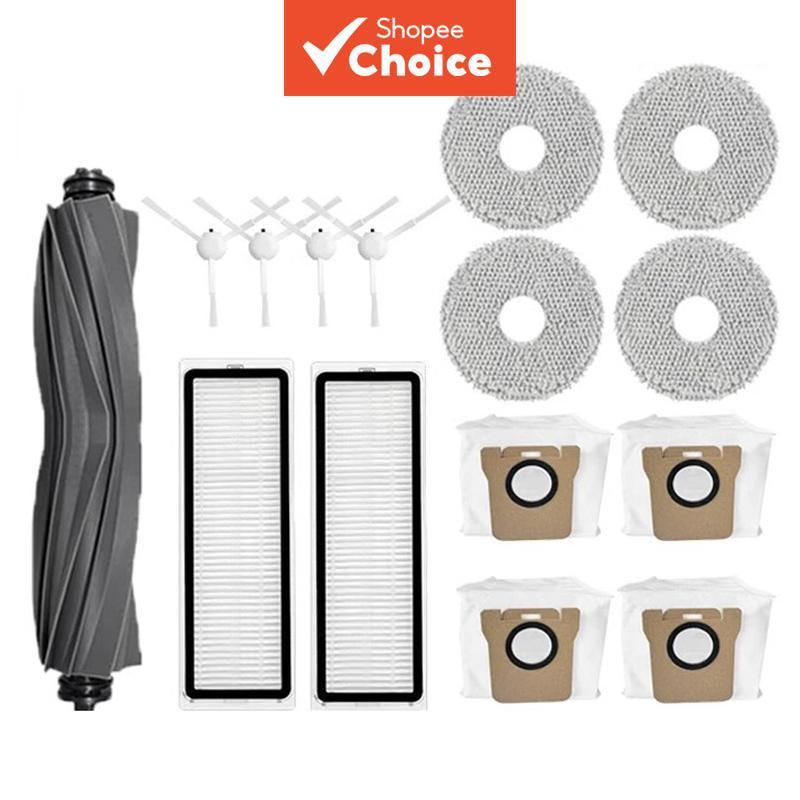 Peças De Aspirador De Pó Robô Para Dreame L10S Ultra/L10S Pro . Pano Principal Da Escova Do Filtro HEPA