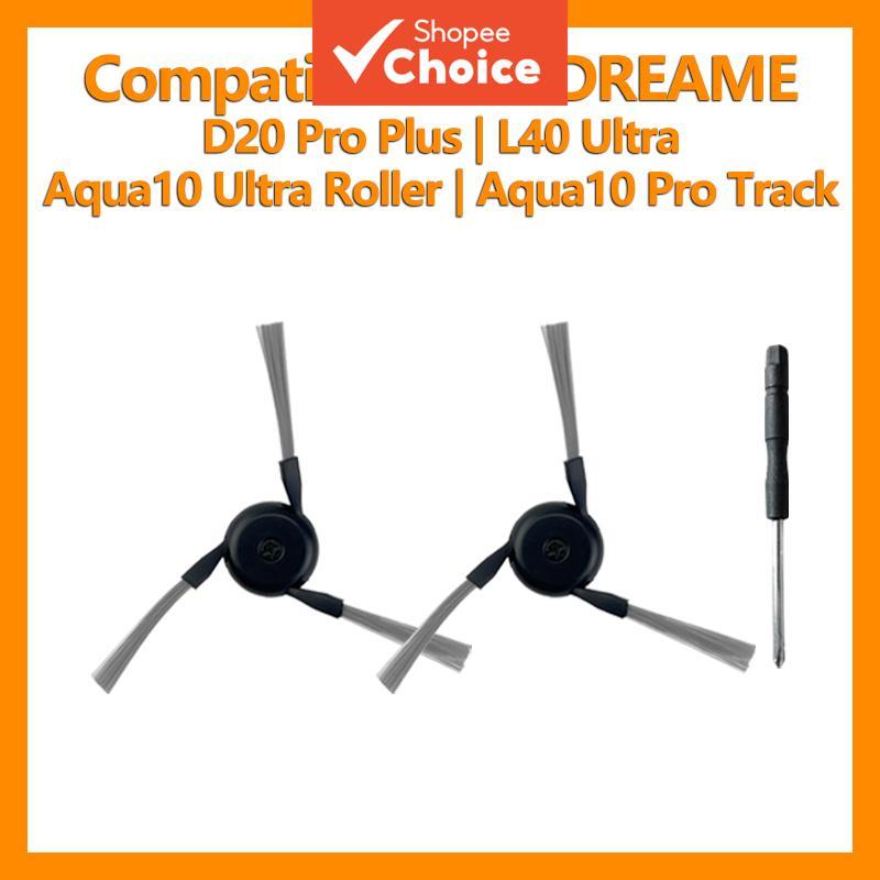 Escovas Laterais de Reposição Kit para Robô Aspirador Varredor Peças de Reposição Acessórios para Dreame D20 Pro Plus,
