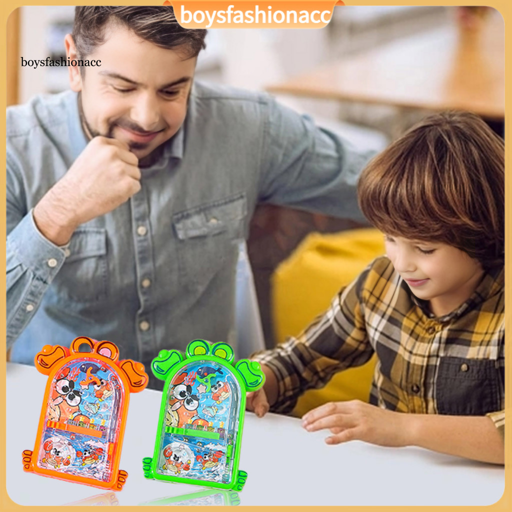 5pcs Bead Maze Pinball Game for Toddlers – Educational Handheld Rolling Ball Labyrinth Toy Cartoon Crab Design Perfect
