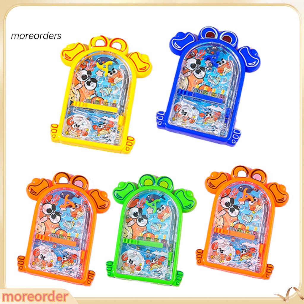 5pcs Toddler Bead Maze Pinball Game Set – Educational Handheld Rolling Ball Labyrinth Toy Cartoon Crab Design Perfect