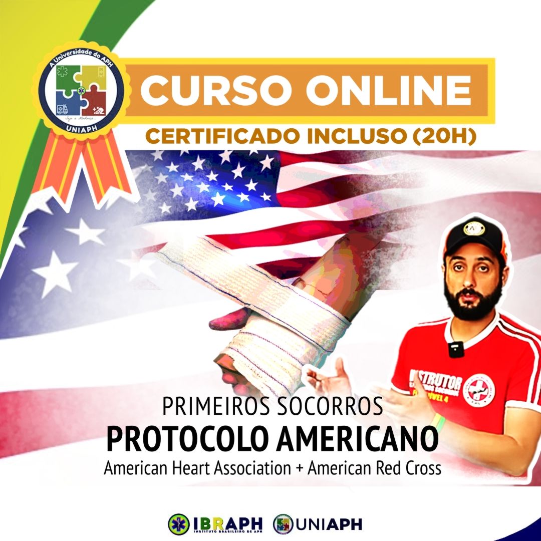 Primeiros Socorros, Protocolo Americano | Curso Online