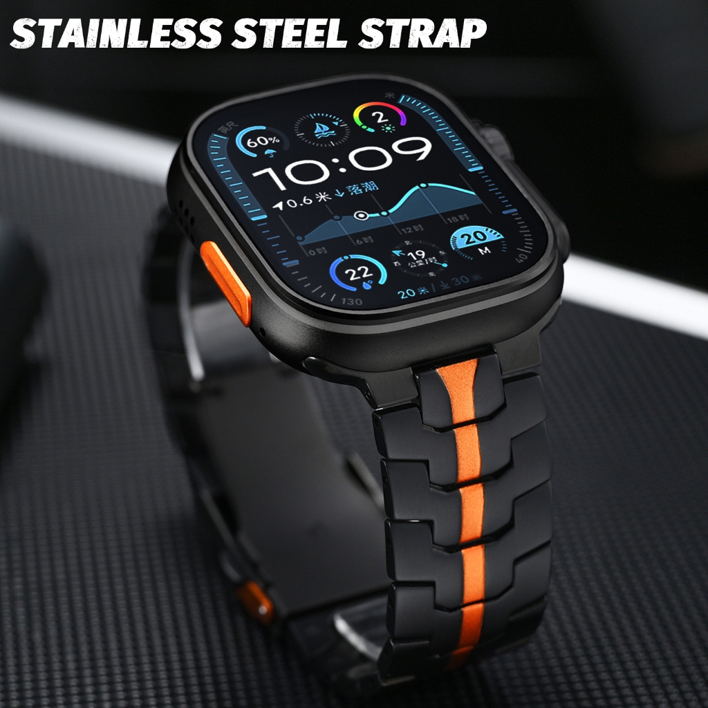 iWatch Ultra for Séries Steel Version Sport Strap Titanium, Smartwatch Relógio Inteligente.