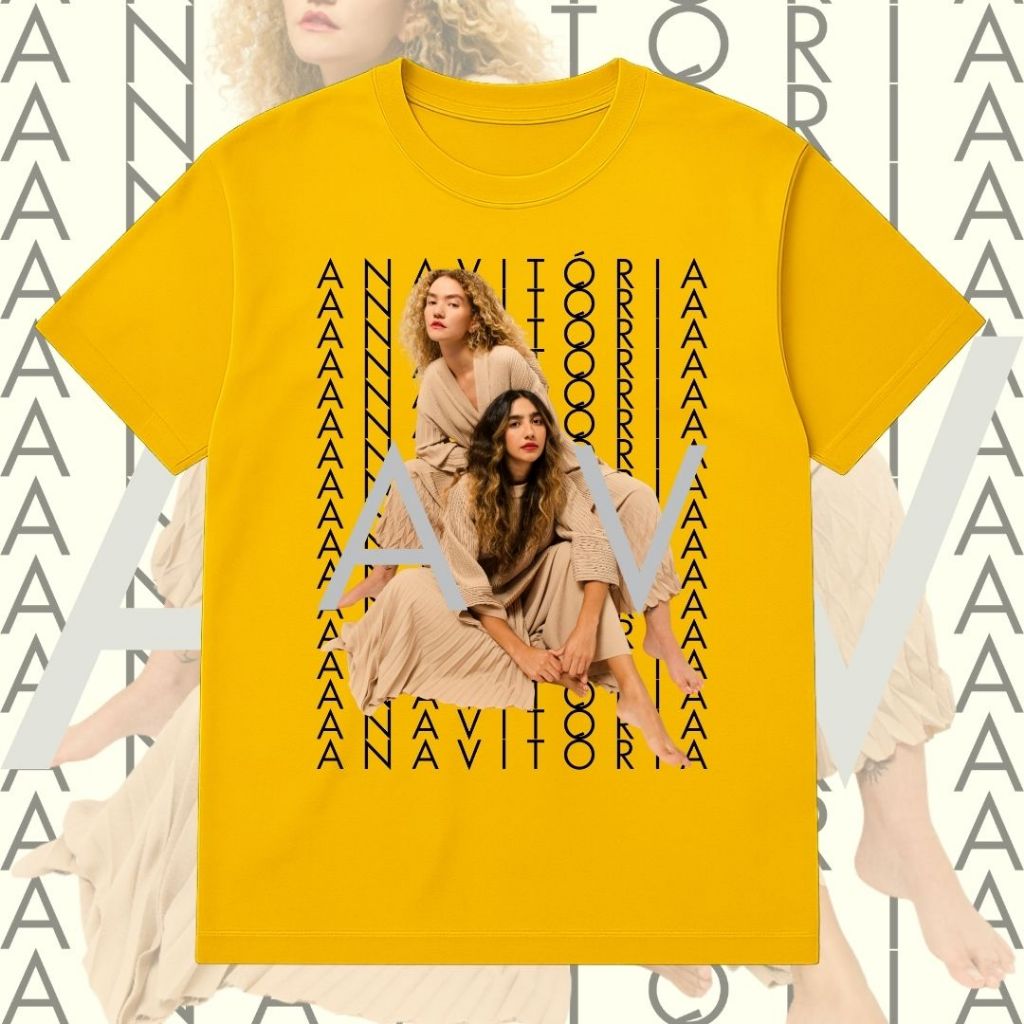 Camisa Ana Vitoria– Arte Editorial & Poster Look | Estampa DTF Premium