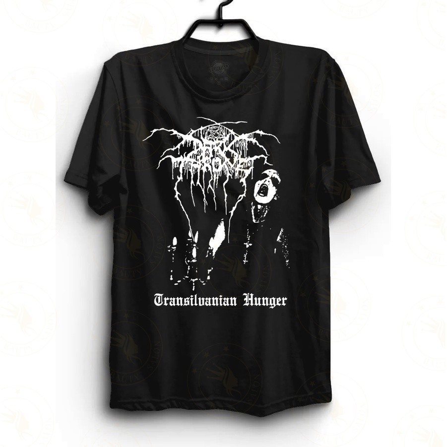 Camiseta Unissex Oversized Plus Size Feminina Masculina Darkthrone  Banda poster 100% algodão