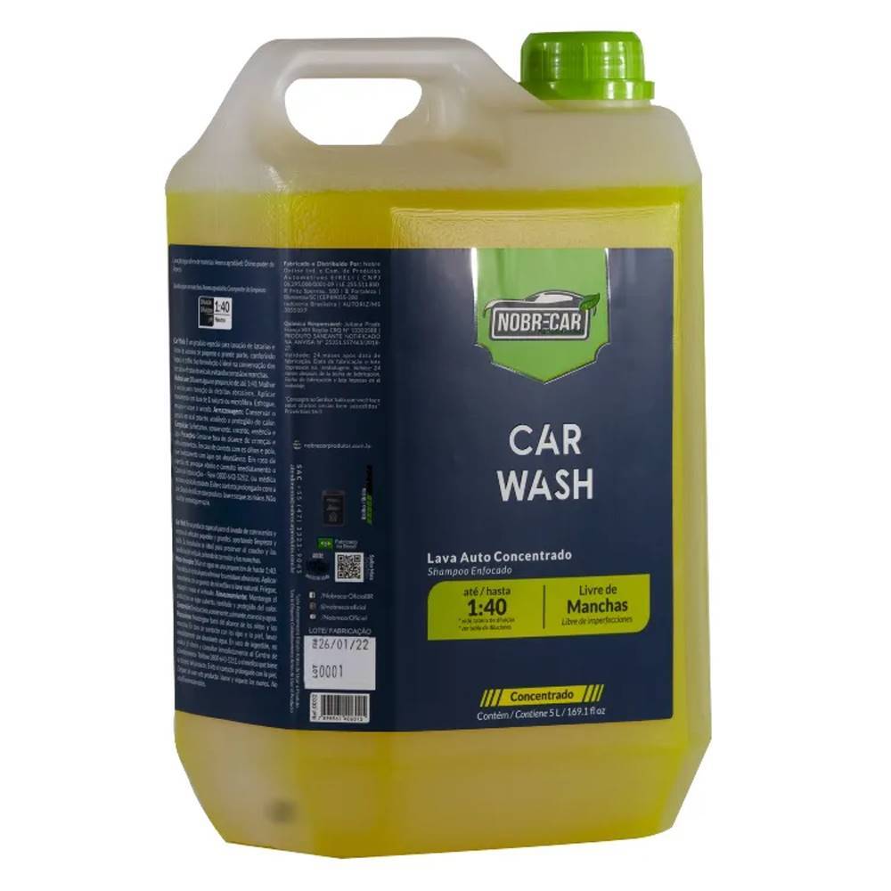 LAVA AUTO CONCENTRADO CAR WASH 5L - NOBRECAR