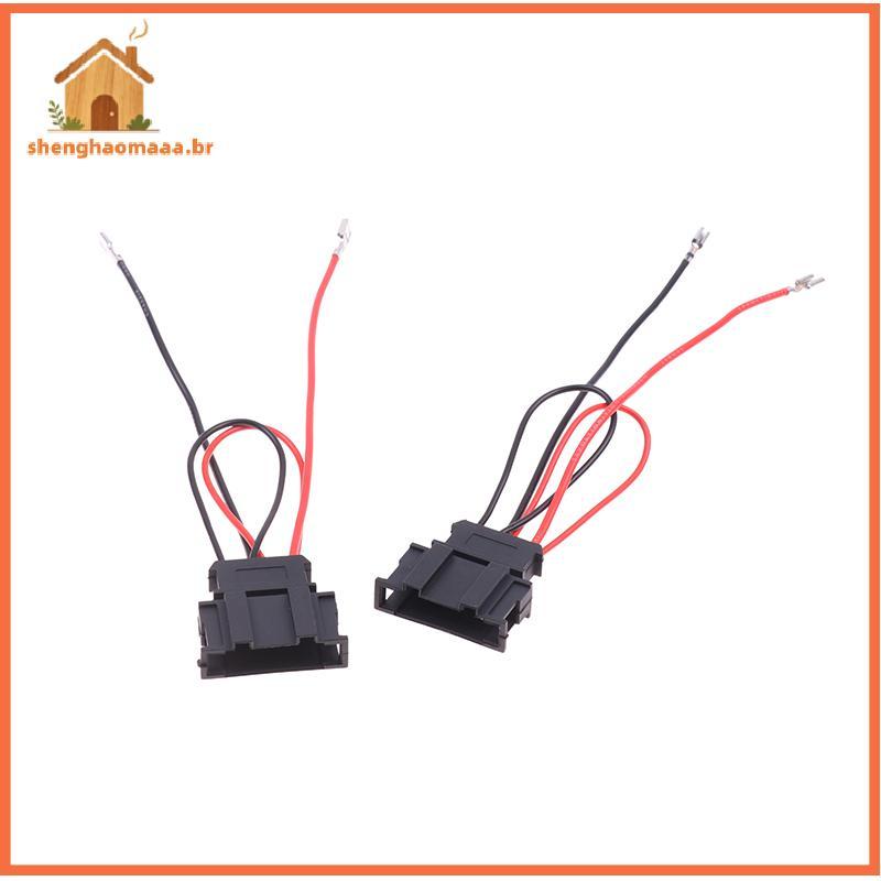 [SH] 2 Unidades Adaptador De Chicote De Fios Para Alto-Falante De Carro Substituir Cabo De Conexão De Veículo Conector G