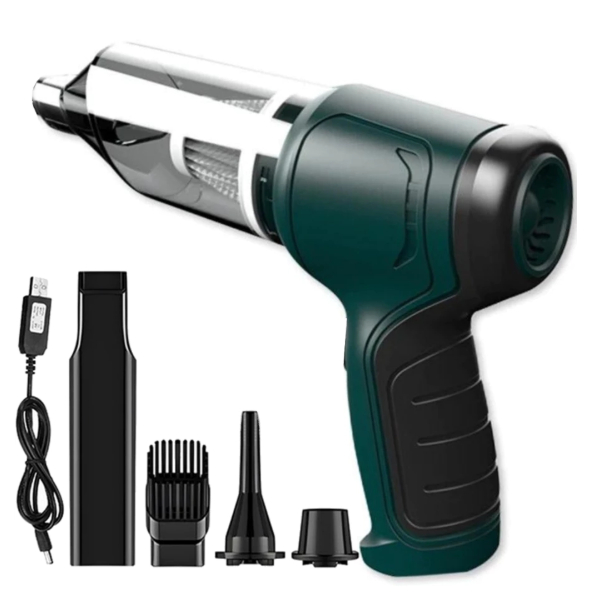 Aspirador e Soprador Portátil com Sucção Poderosa 120W
