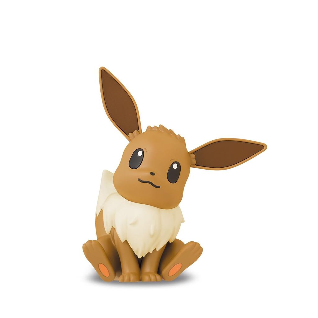 BANDAI SPIRITS Pokemon Plastic Model Collection Quick!! Lite Eevee Plastic Model Kit (Pre-colored)