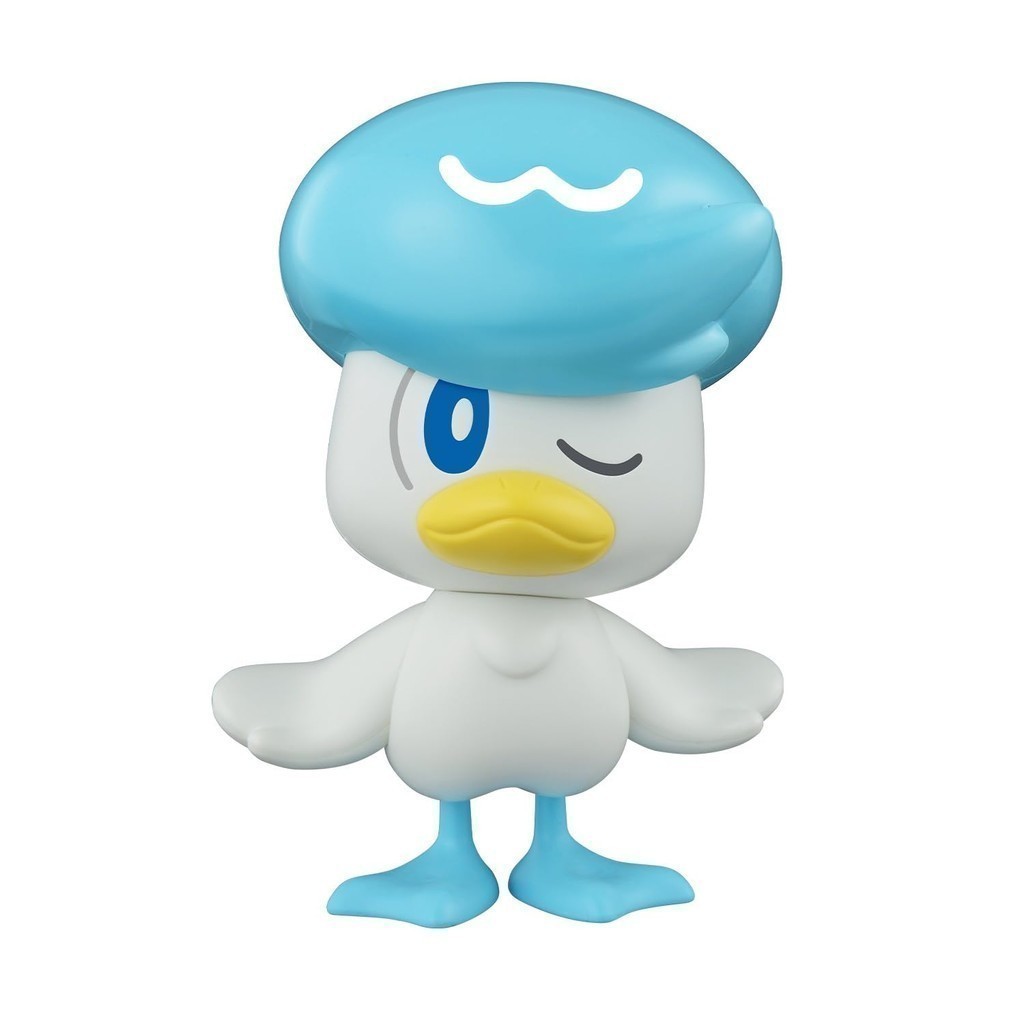 Pokémon Plamo Collection Quick!! 19 Quaxly Color-Coded Plastic Model