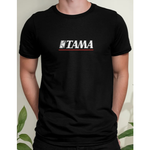 Camiseta Masculina Estampa Tama Drums Baterista Tecido Premium 100% Algodão