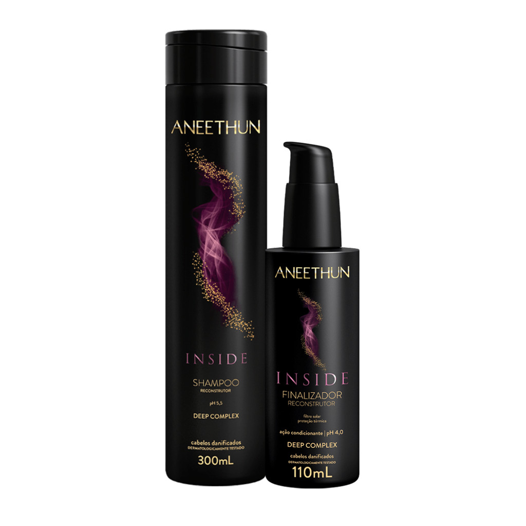 Kit Aneethun Inside Shampoo 300ml + Finalizador 110ml