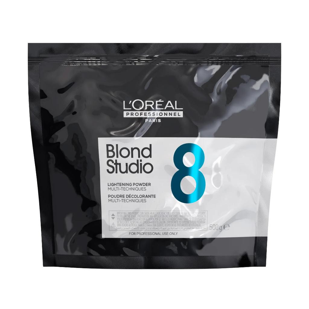 Pó Descolorante Blond Studio 8 Tons Bonder Inside 500g Loreal Clareia até 8 tons proteção avançada