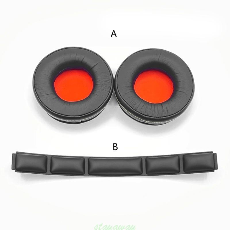 SRA Earpads Earcaps Para Série SIBERIA 800 840 Gaming Headset Headband Earpad