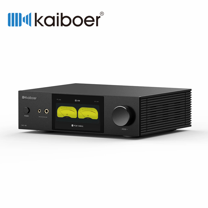 Kaiboer DAC ‐ A8 Desktop Amp Combo , Chip Decodificador Dual ESS , XMOS XU316 16 Núcleos , DSD512 Áudio De Alta Resoluçã