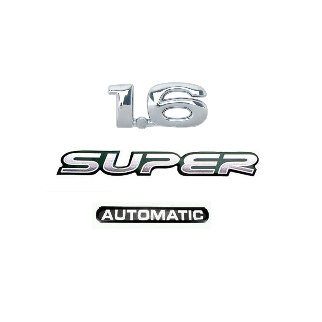 emblema 1.6 super automatic do corsa