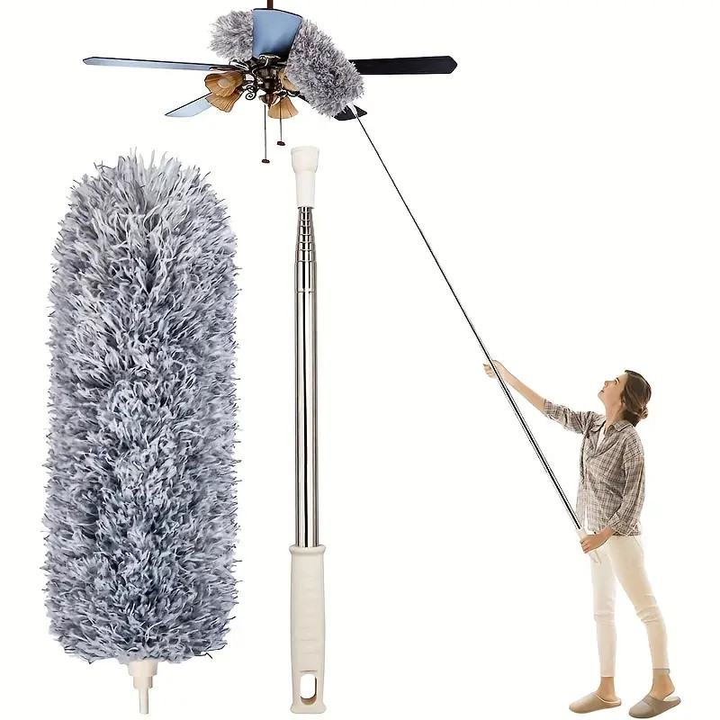 Telescópica Dobra Duster/Casa Telhado Aranha Teia Teto Cama Mesa Cleaner/Escova De Limpeza