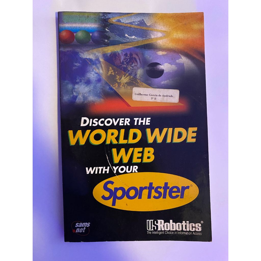 Livro Discover World Wide Web With Sportster - US Robotic