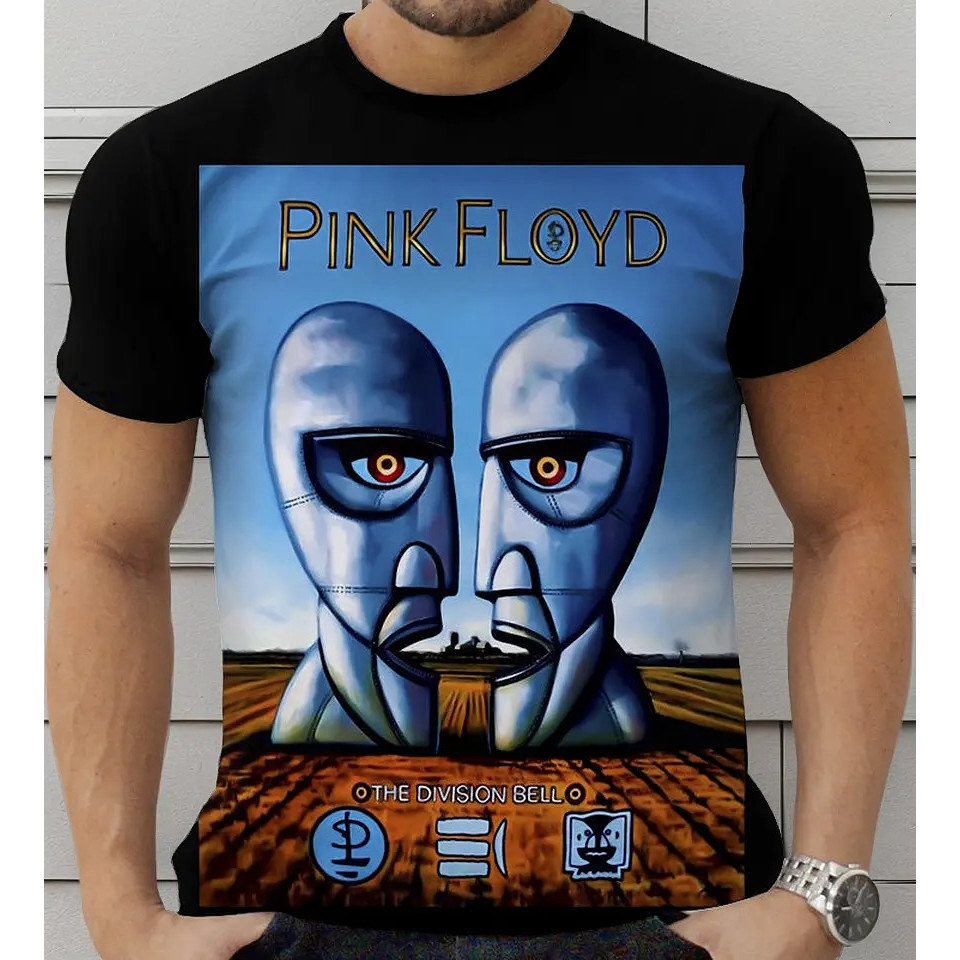 Camiseta Camisa Básica Pink Floyd