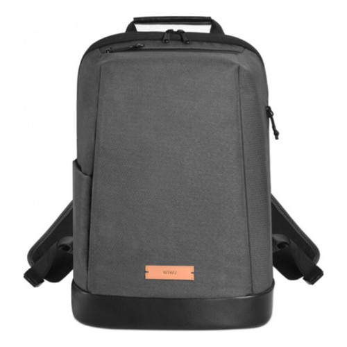 Mochila Notebook Elite S  Wiwu Poliéster Durável Cinza