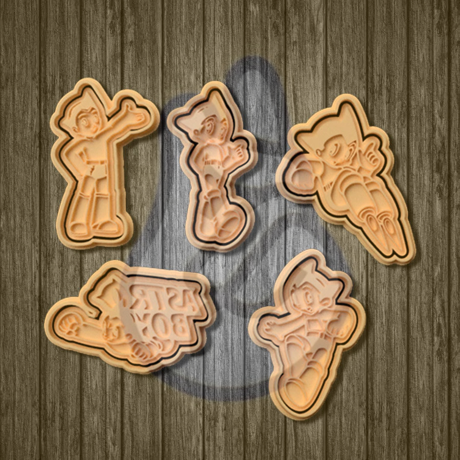 Cortador de Biscoitos em Formato ASTRO BOY