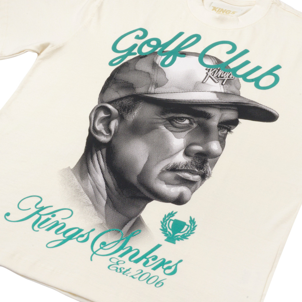 Camiseta Kings Golf Club Astro Off White