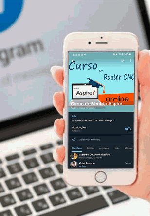 Curso de Vectric Aspire e Mach3: para Programação e Operação de Router CNC