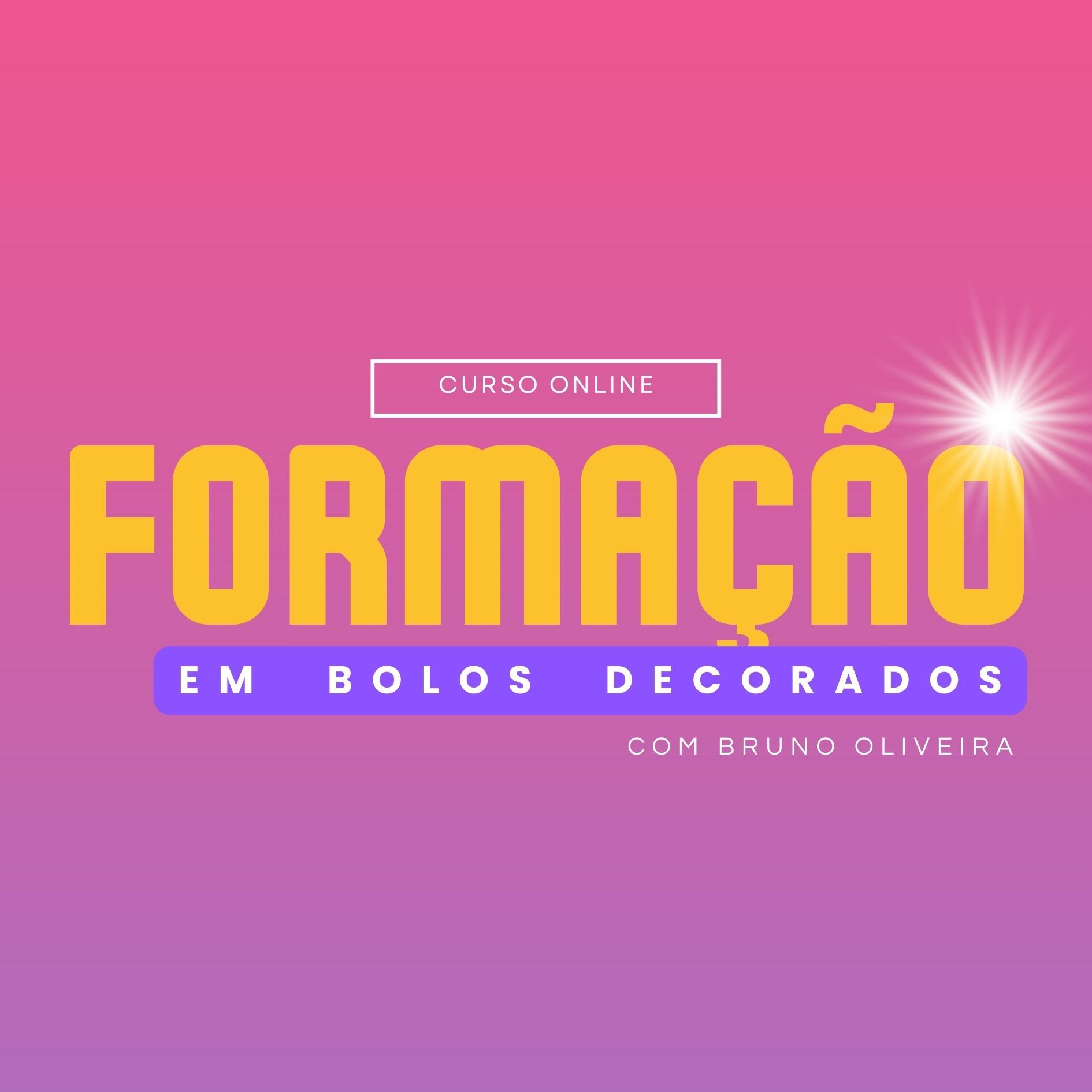 Formação em Bolos Decorados