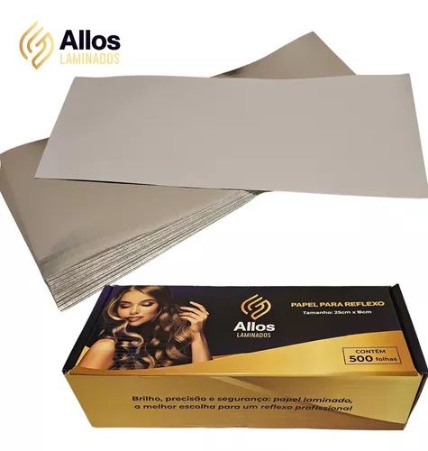 Papel para mechas e reflexos laminado Allos
